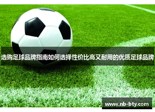 选购足球品牌指南如何选择性价比高又耐用的优质足球品牌